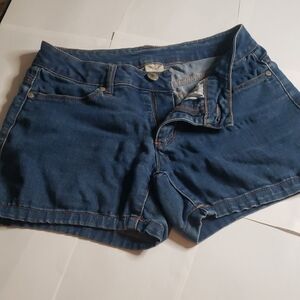 Blue Denim Women's Shorts